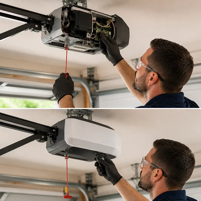 Motor drive extraction and manual release service in Humble TX
