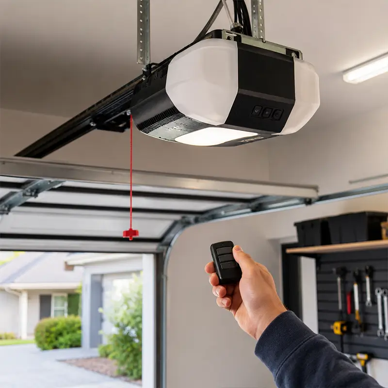 Garage door opener repair and installation service in Humble TX