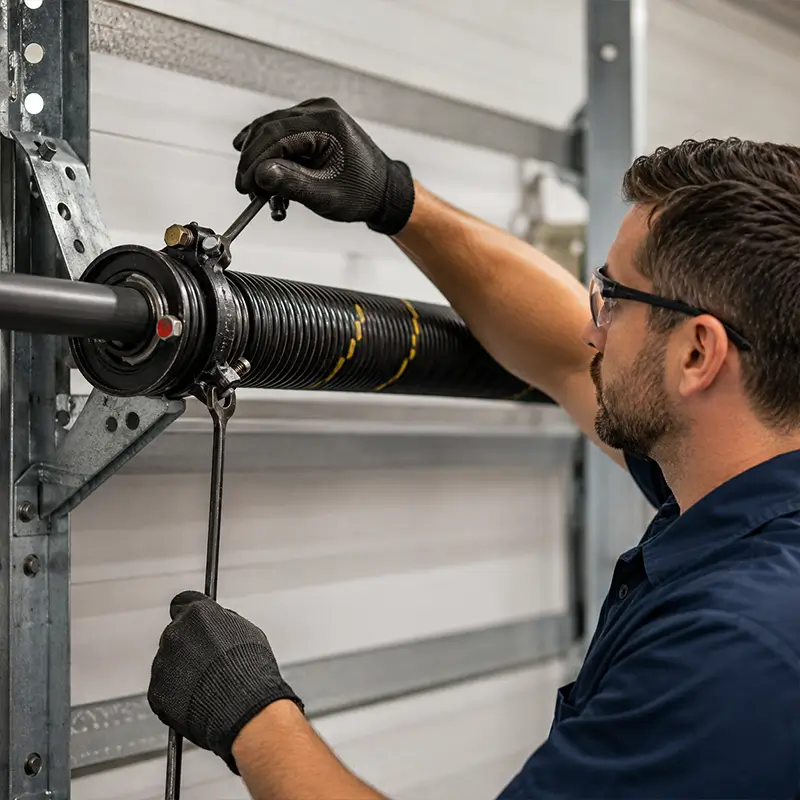 High-duty coil winding and garage door spring repair service in Humble TX