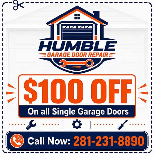 Humble Garage Door Installation service coupon and special offers